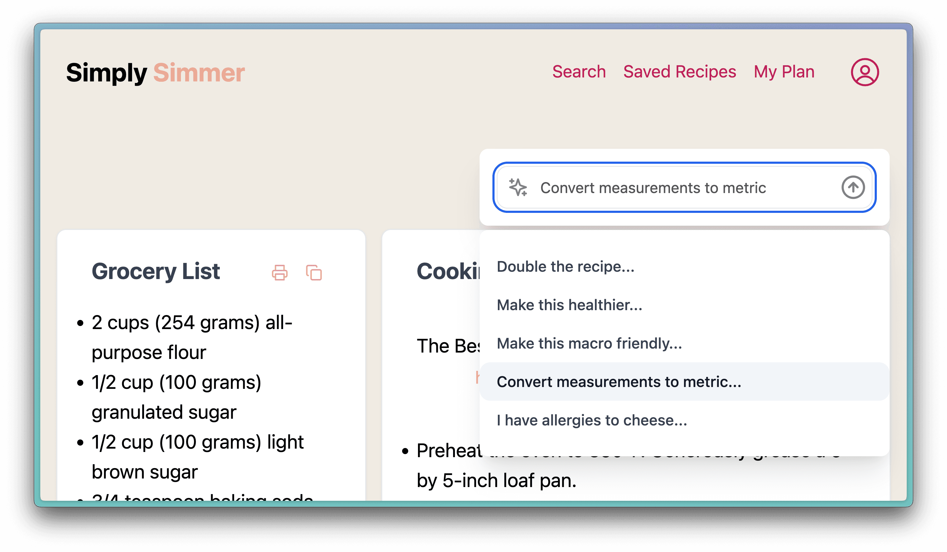 Search View