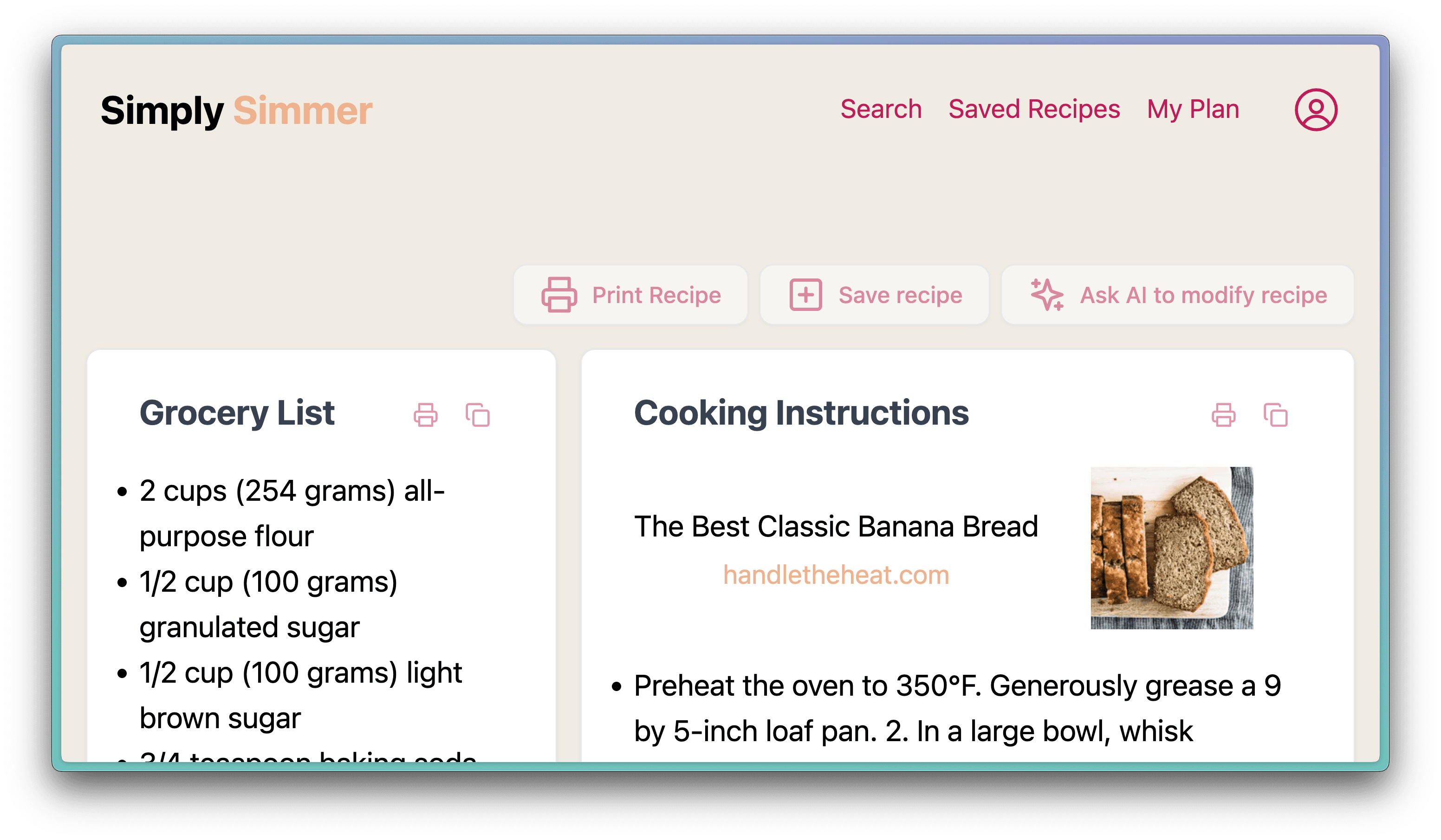 Search View